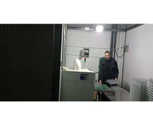 吸塑除塵(chén)車間一角(jiao)